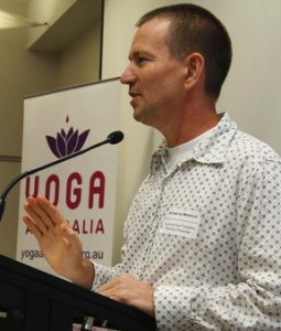 Michael de Manincor at Yoga Australia Conference